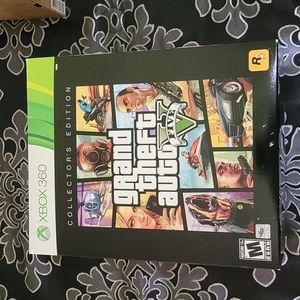 Xbox 360 gta 5 collectors box